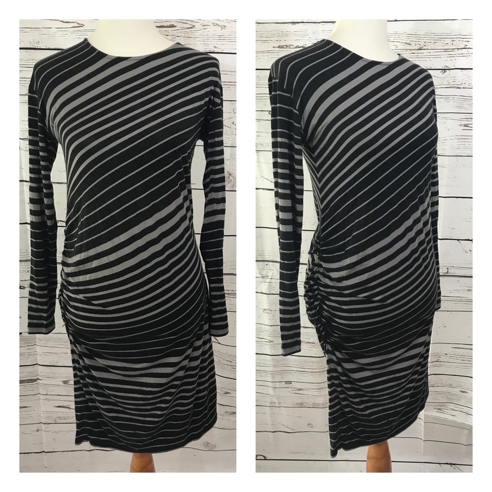Striped Grey Jessica Simpson Dress